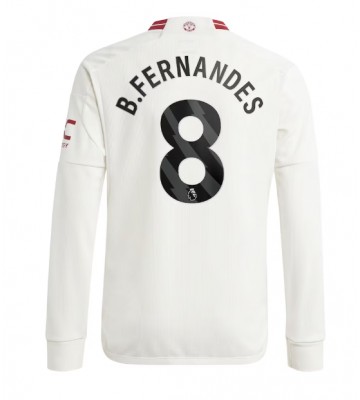 Maillot de foot Manchester United Bruno Fernandes #8 Troisième 2023-24 Manche Longue